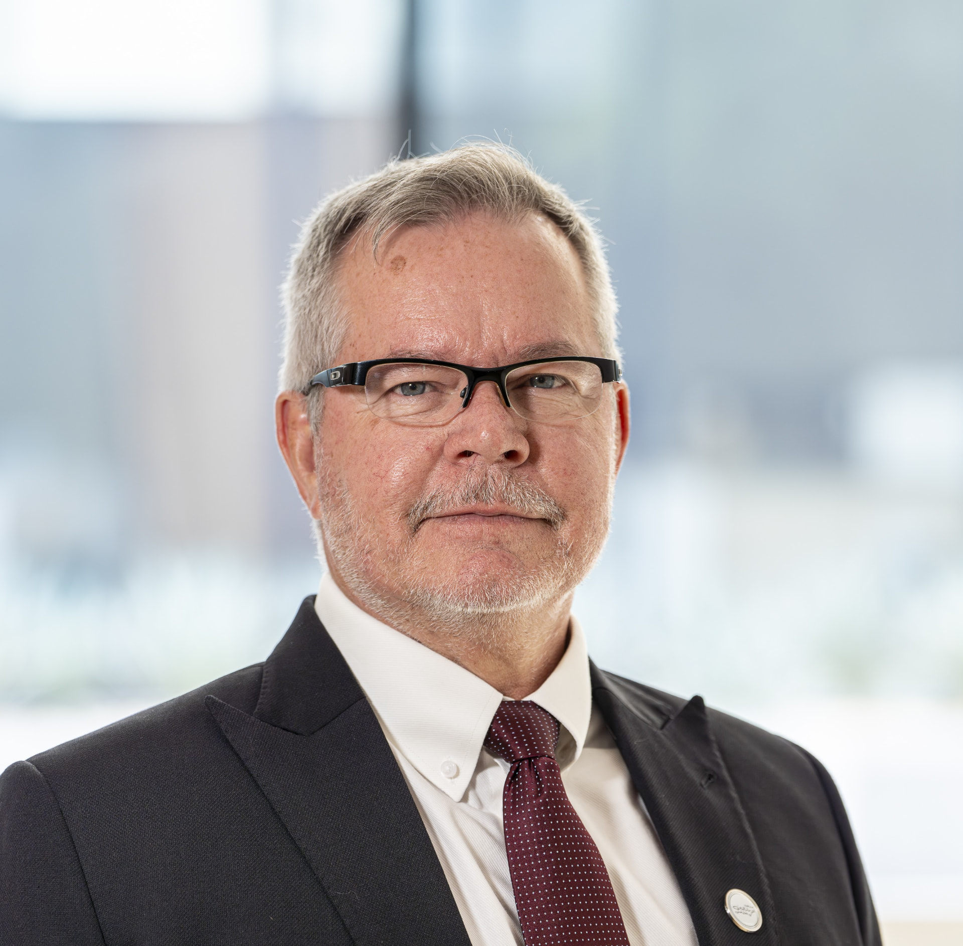 Portrait of Professor Steyn Heckroodt, lead faculty for Syntheon